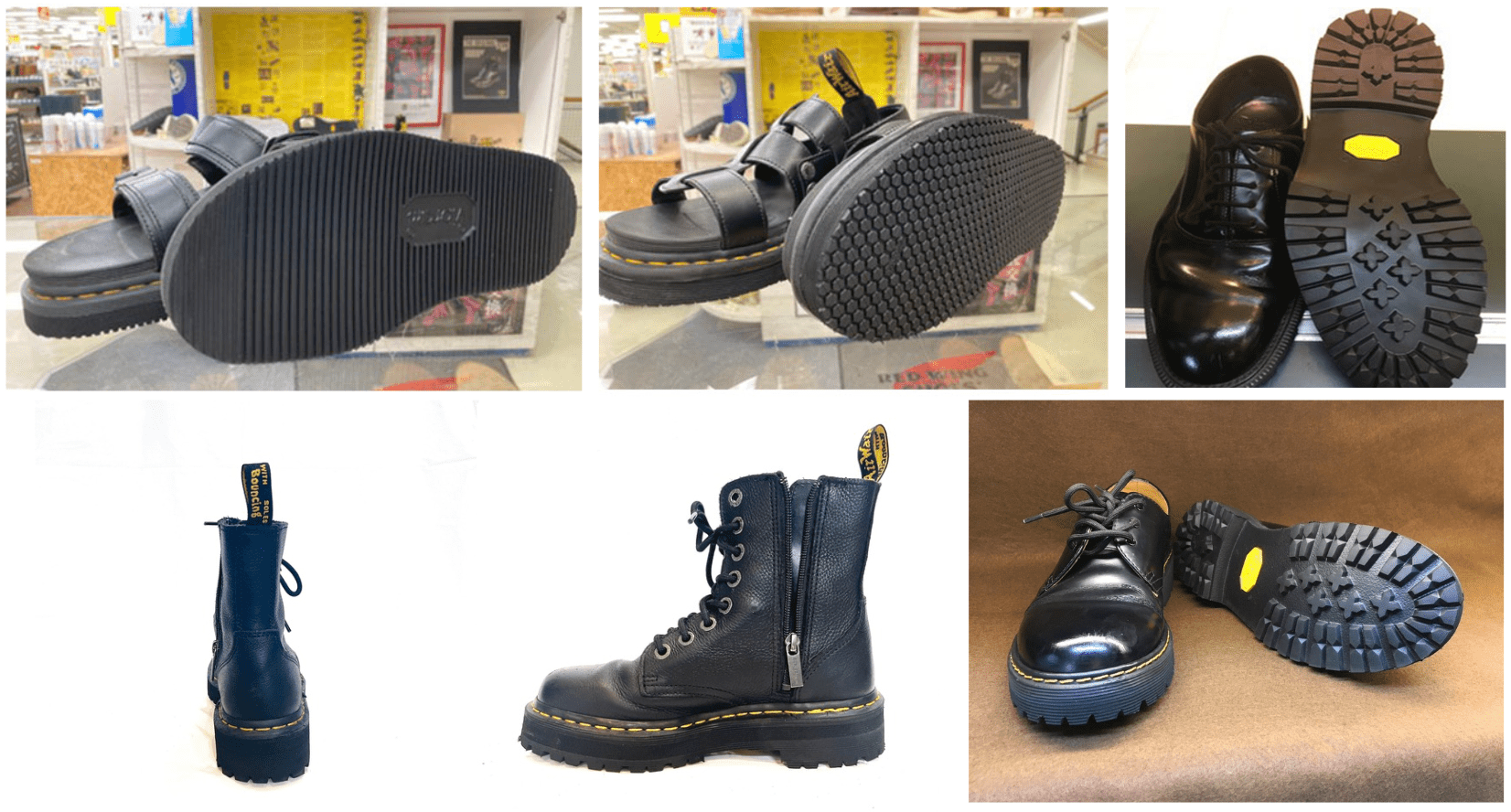 Vibramソール仕様のカスタム例